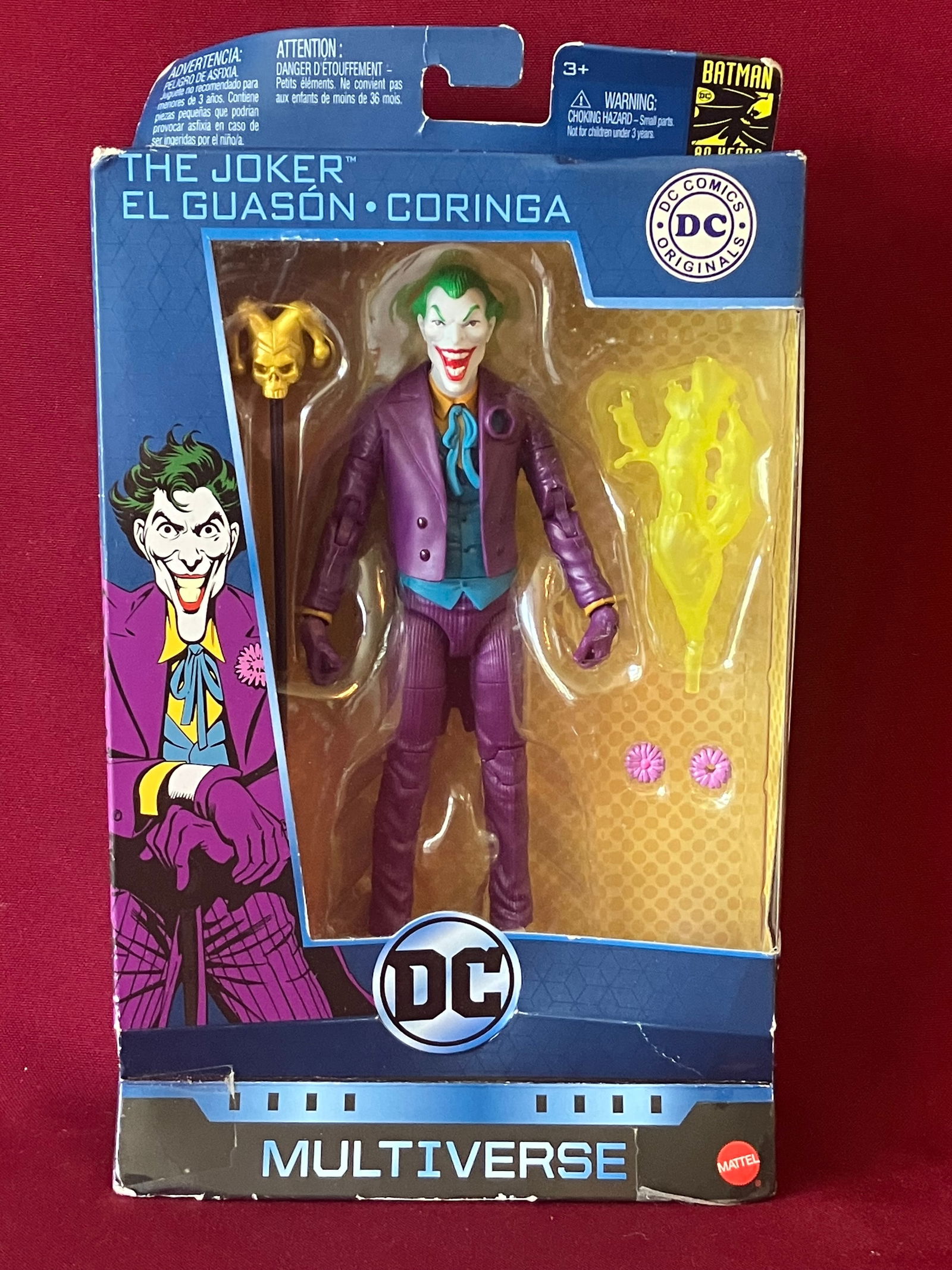 The Joker Mattel DC Comics Multiverse Originals Action Figure: The Joker Mattel DC Comics Multiverse Originals Action Figure