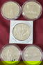 Five U.S. Commemorative Silver Dollars - 1986-S Statue of Liberty, 1987-S U.S. Constitution, 2004-P