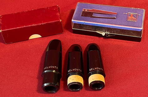 Three Belmonte Clarinet Mouthpieces: Three Belmonte Clarinet Mouthpieces