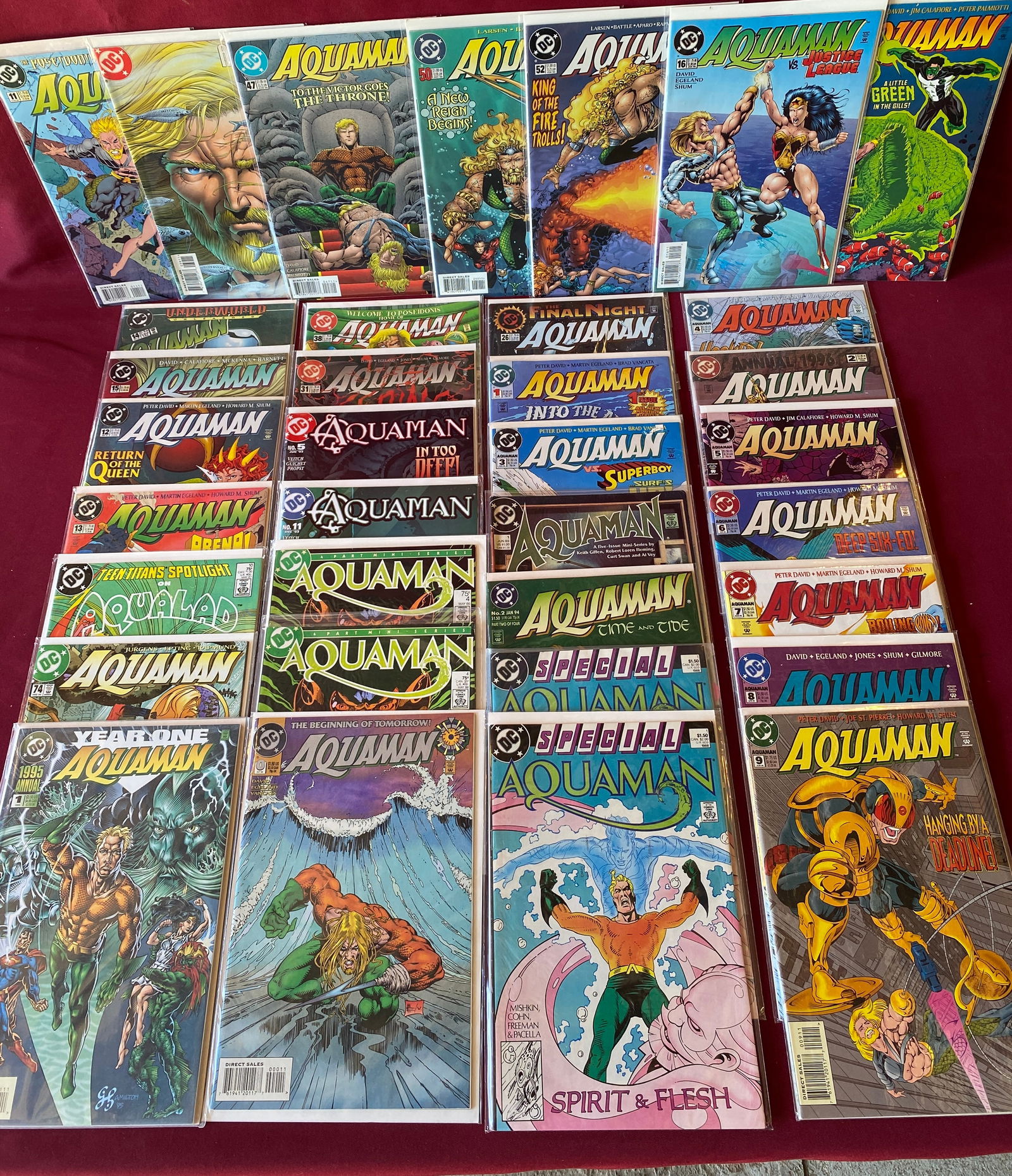 Thirty-Five Vintage Aquaman Comic Books (1 of 5)