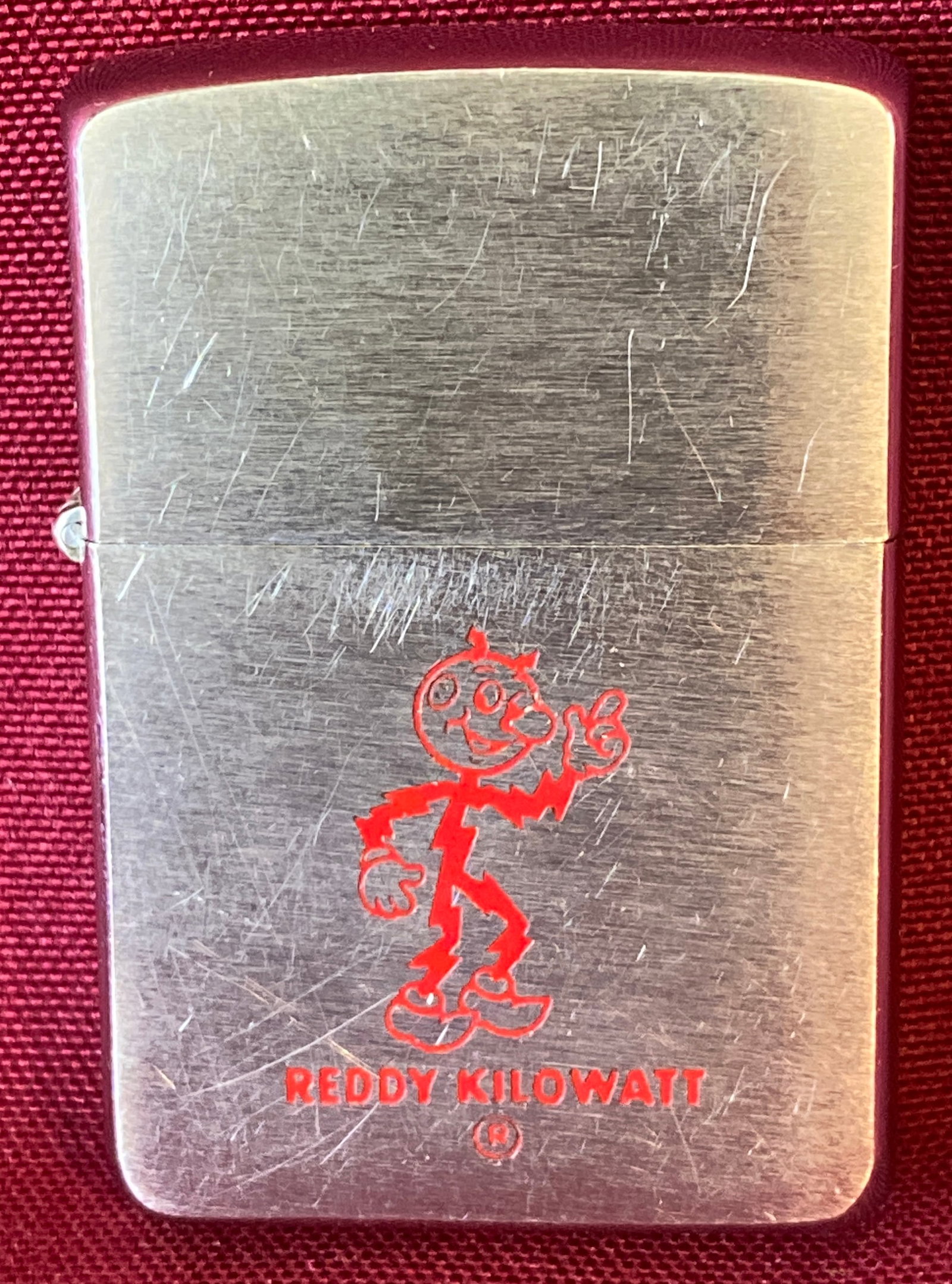 Older Zippo Reddy Kilowatt Cigarette Light Pat 2517191: Older Zippo Reddy Kilowatt Cigarette Light Pat 2517191