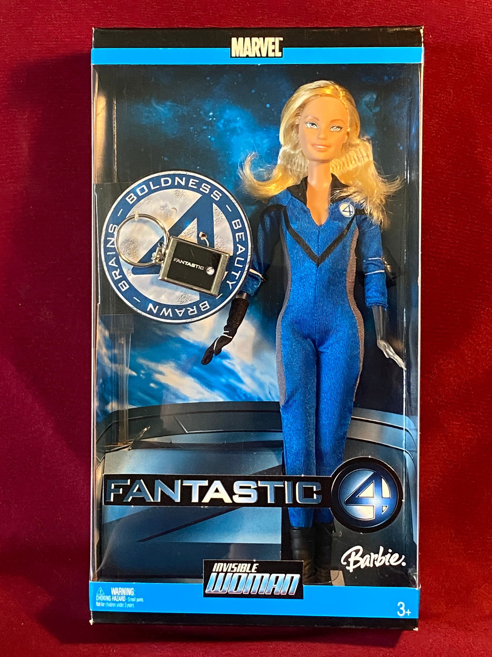 Marvel Barbie Fantastic Four Invisible Woman Action Figure (1 of 5)