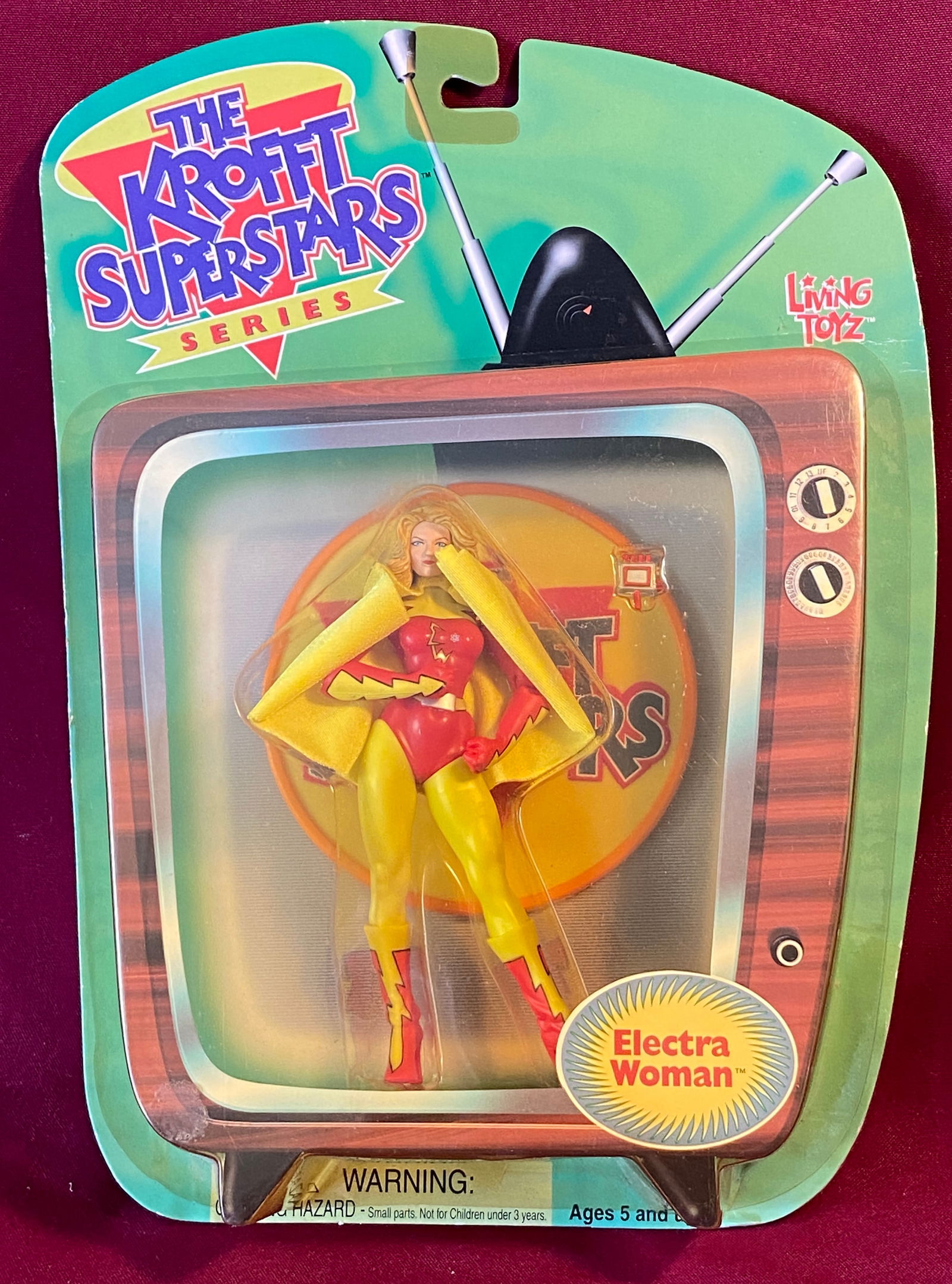 The Krofft Superstar Series Living Toyz - Electra Woman Action Figure (1 of 6)