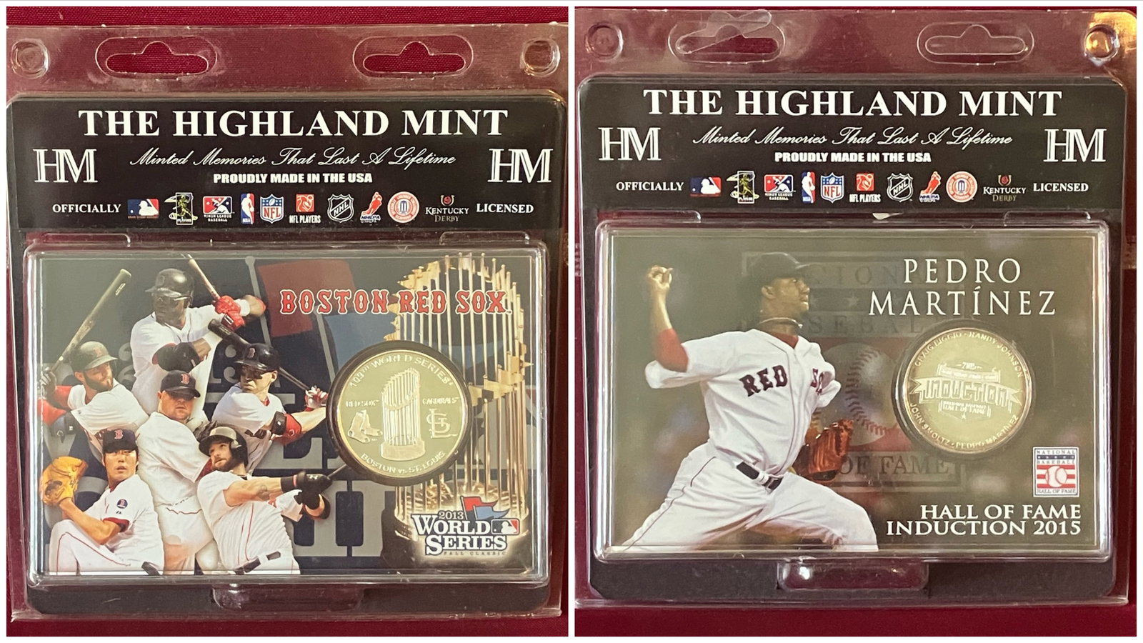 Two Collectible Coin Cards (1 of 3)