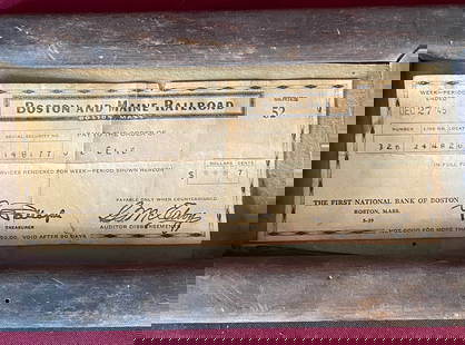 1945 Boston & Maine Railroad Series 52 'Paycheck': 1945 Boston & Maine Railroad Series 52 'Paycheck'