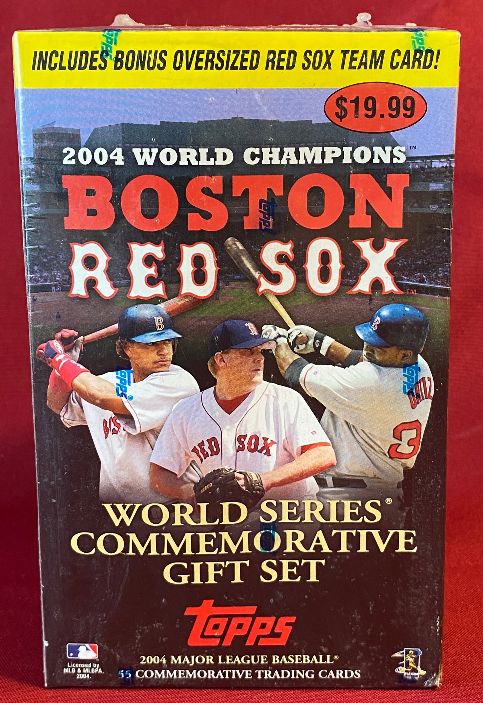 Factory Sealed TOPPS Boston Red Sox 2004 World Champions - World Series Commemorative Gift Set (1 of 4)