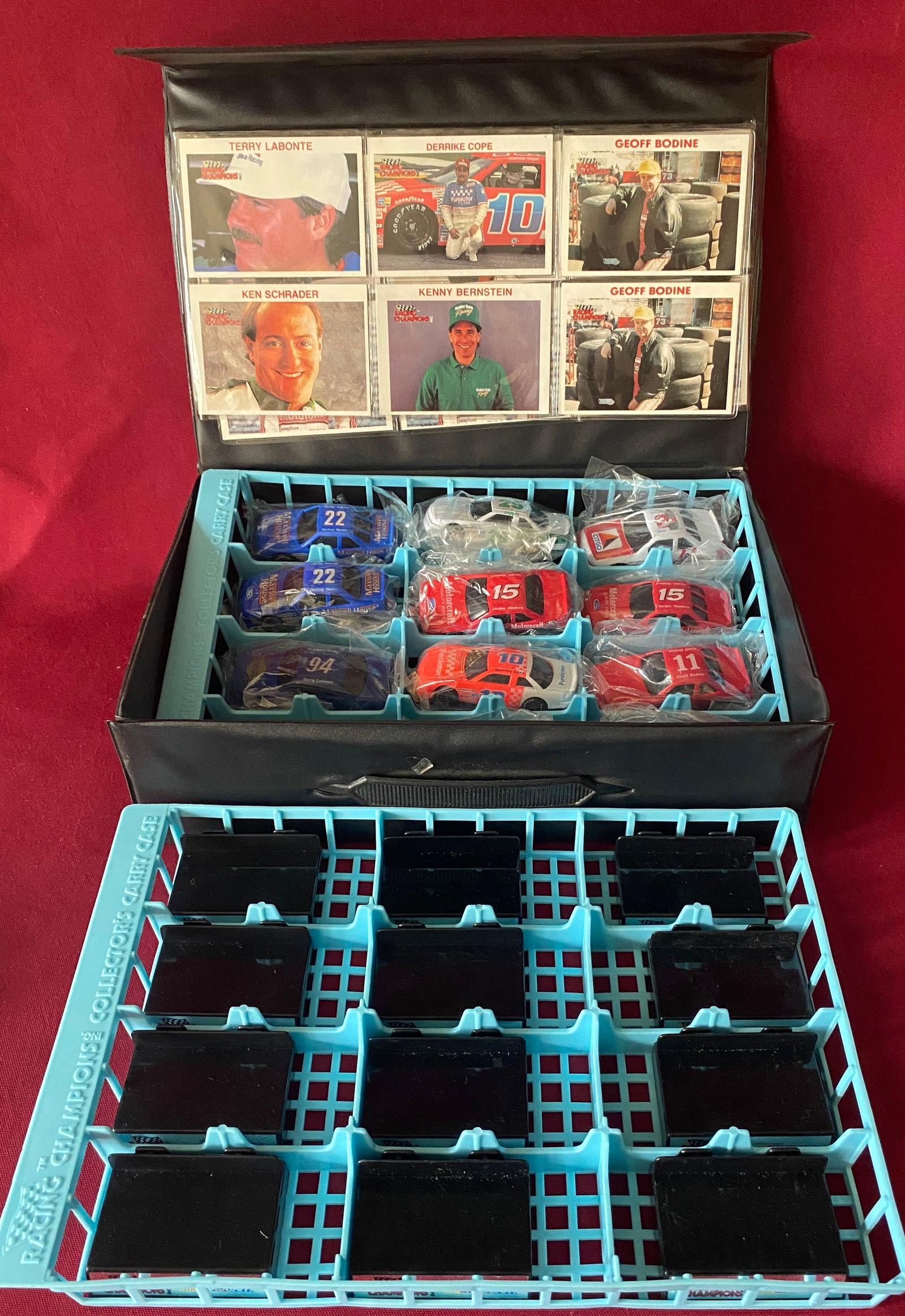 Racing Champions Collector Carrying Case with Cards - Display Stands and Racing Cards (1 of 5)