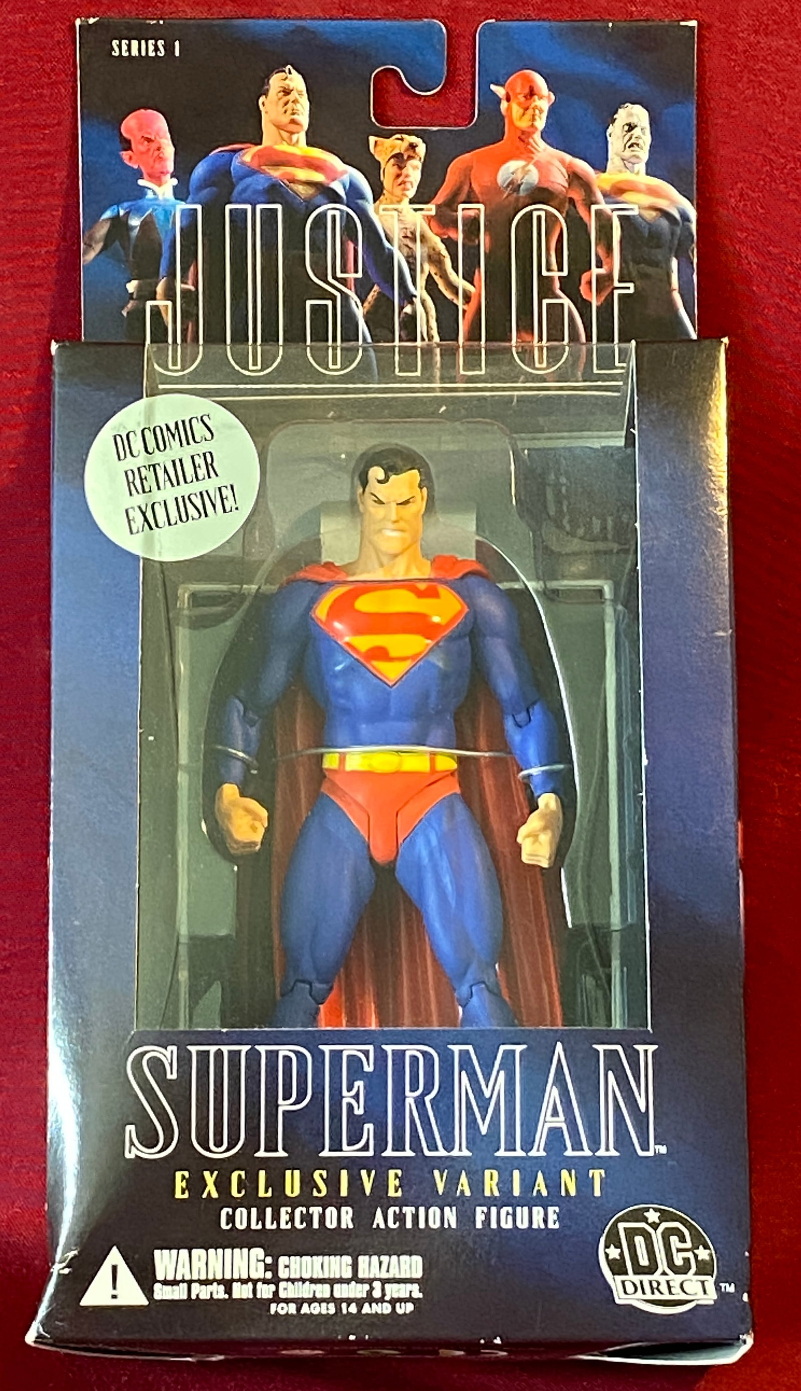 Superman Justice League Exclusive Variant DC Action Figure: Superman Justice League Exclusive Variant DC Action Figure