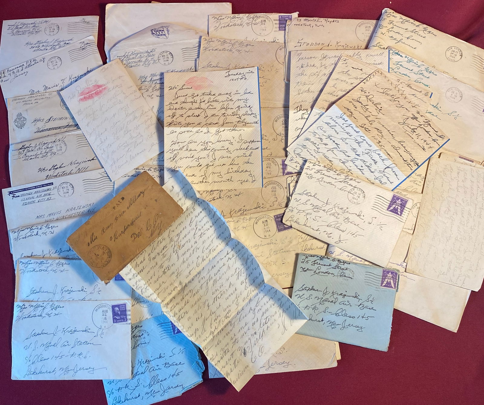 WWII Military, Etc. Related Letters (1 of 7)