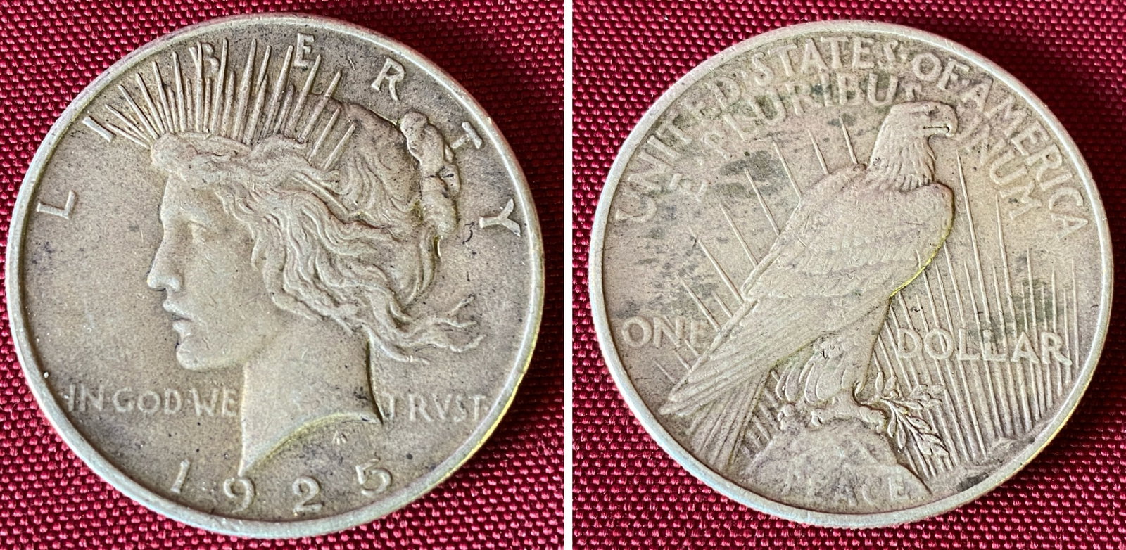 1925 Peace Silver Dollar: 1925 Peace Silver Dollar