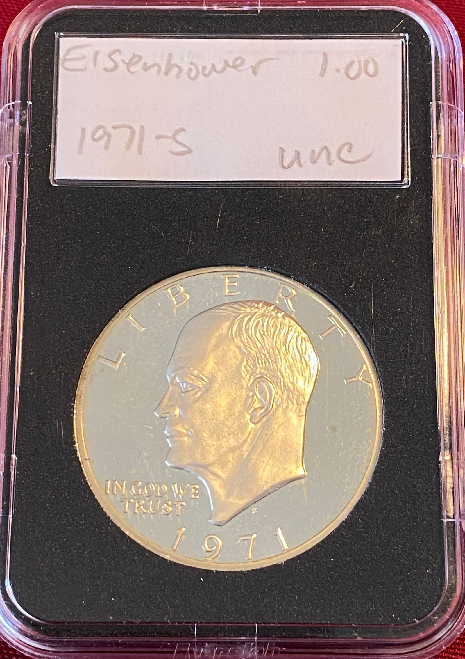 1971-S Eisenhower Silver Dollar (1 of 3)