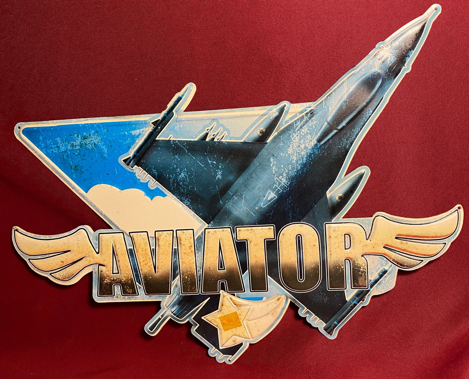 Metal Aviation Sign (1 of 4)