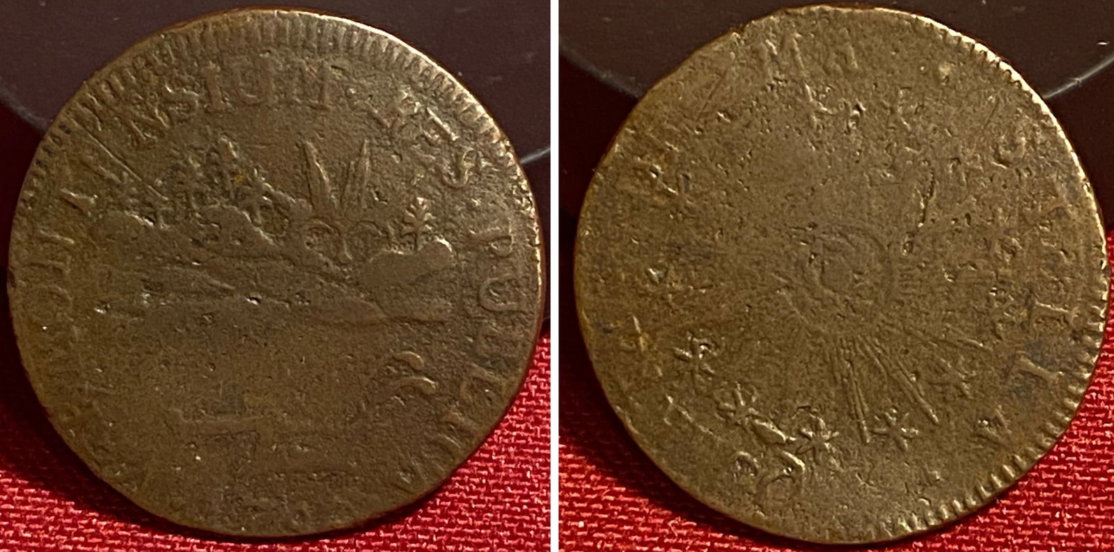 1786 Post Colonial Vermontensium Coin (1 of 4)