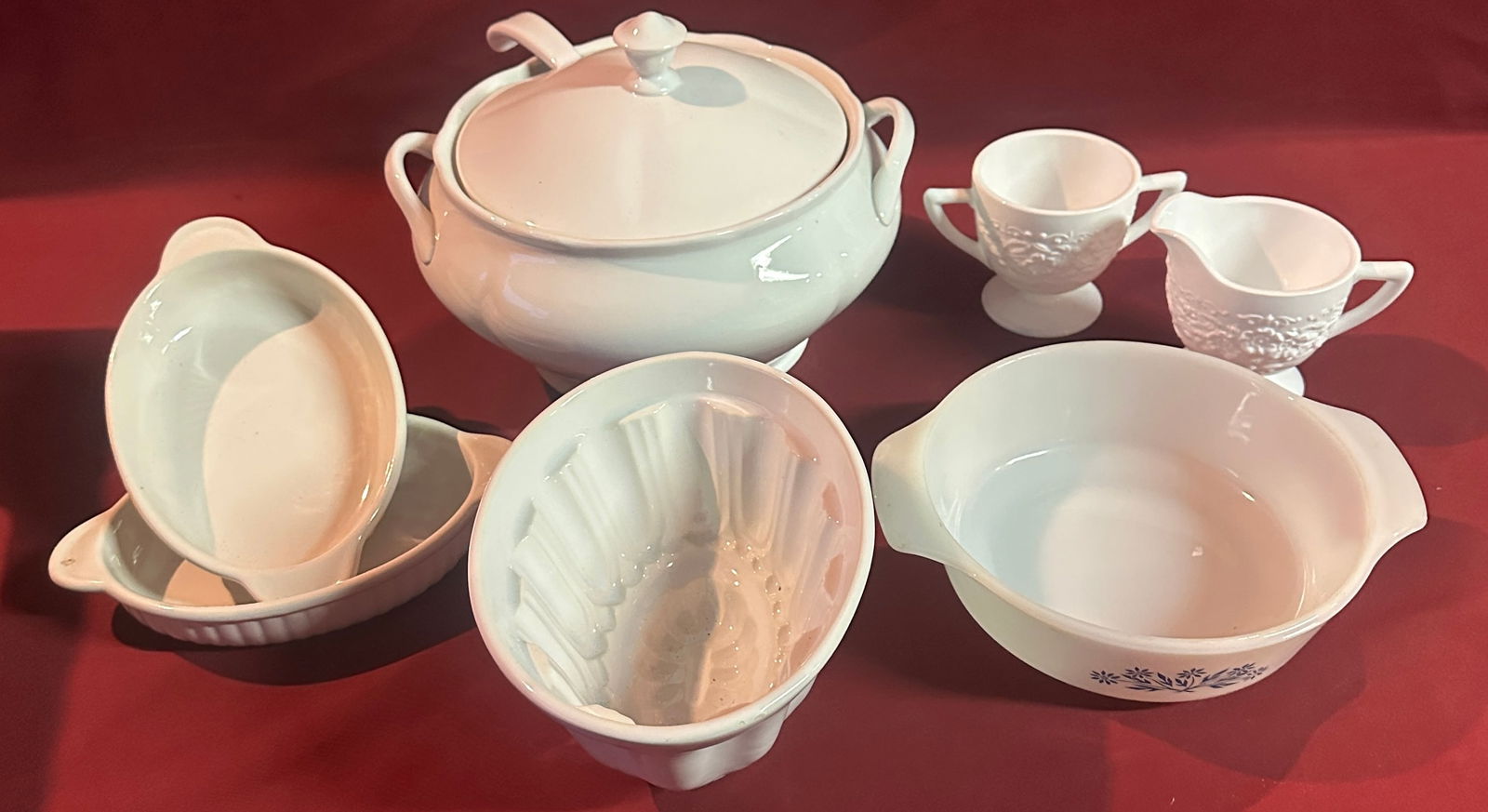 Ironstone, Milk Glass, Etc. Serveware - Absolutely NO Shipping: Ironstone, Milk Glass, Etc. Serveware - Absolutely NO Shipping