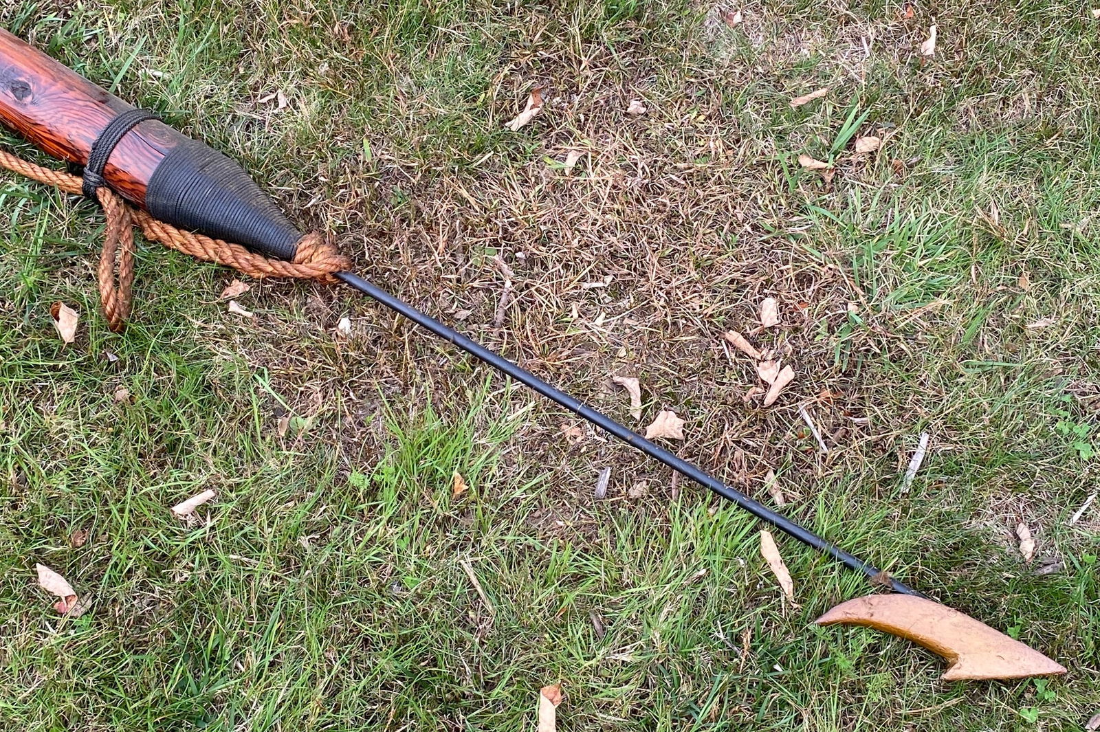 Wooden and Metal Harpoon Decoration - Absolutely NO Shipping: Wooden and Metal Harpoon Decoration - Absolutely NO Shipping