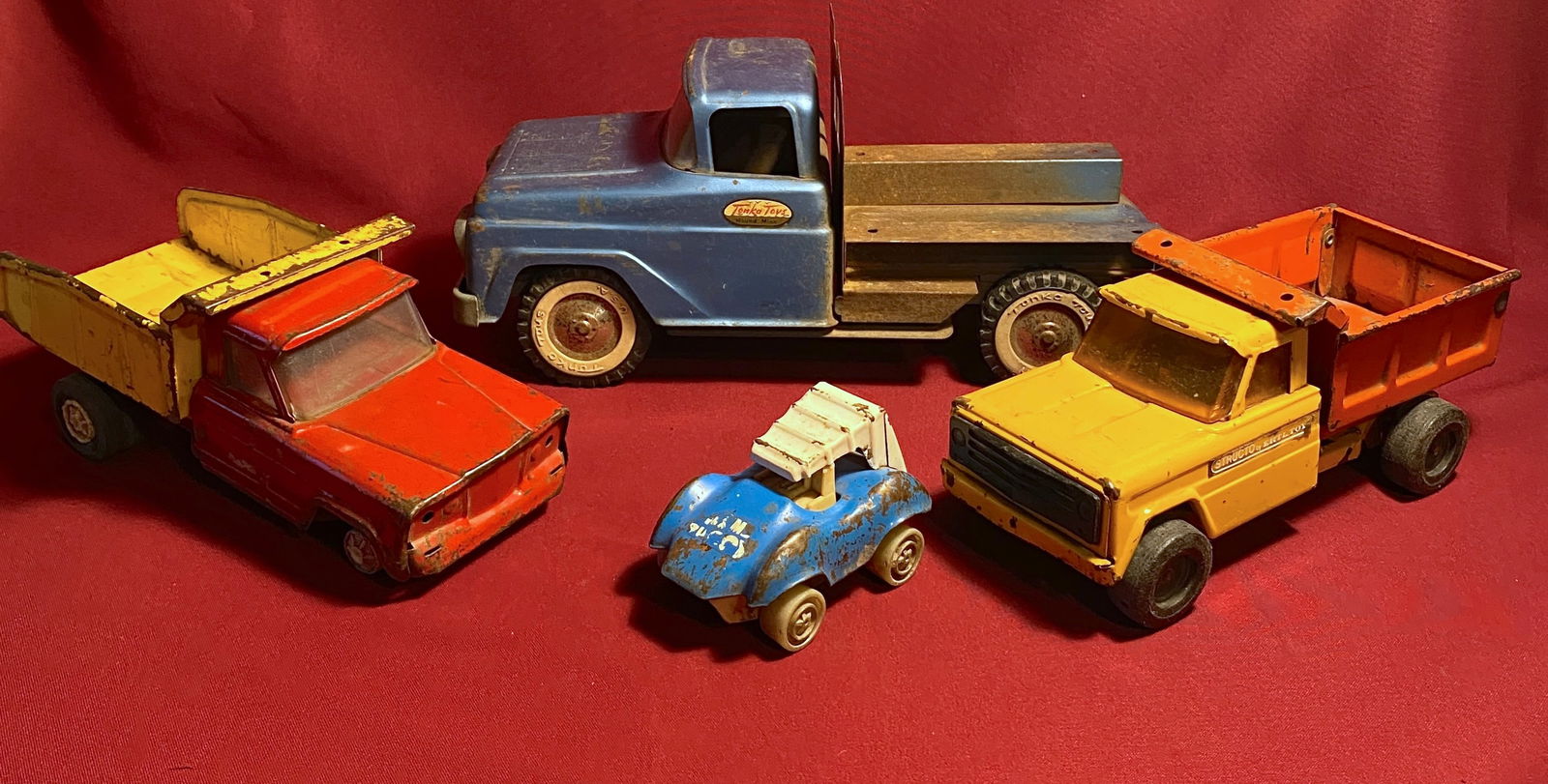 Old Metal Toy Trucks, Tonka, Topper, Structo (1 of 8)