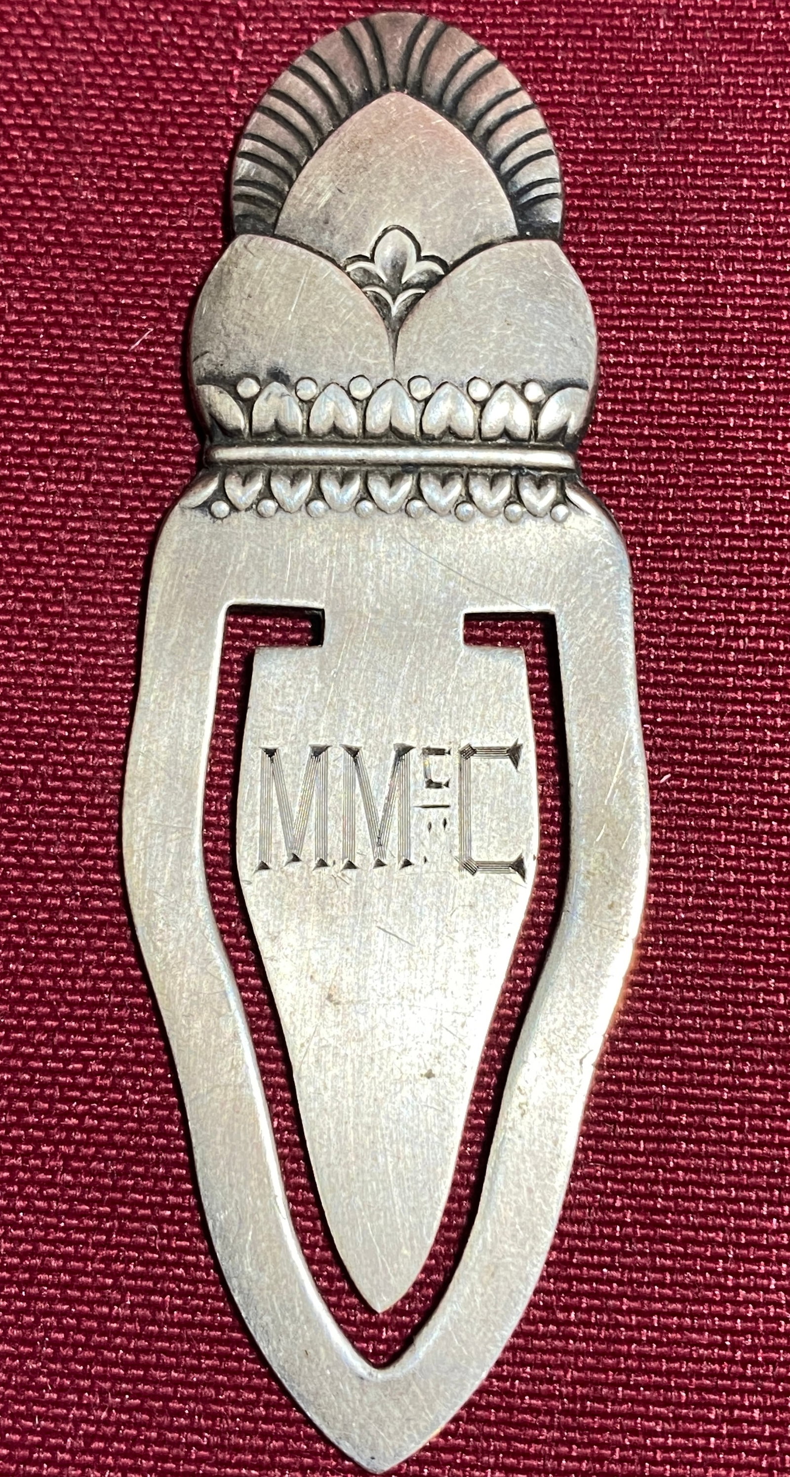 Vintage Frank Whiting Sterling Silver Bookmark - Approx 13.88 Grams: Vintage Frank Whiting Sterling Silver Bookmark - Approx 13.88 Grams