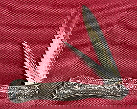 Sterling Silver Pipe - Jackknife - with Detail - Approx 16.46 Grams: Sterling Silver Pipe - Jackknife - with Detail - Approx 16.46 Grams