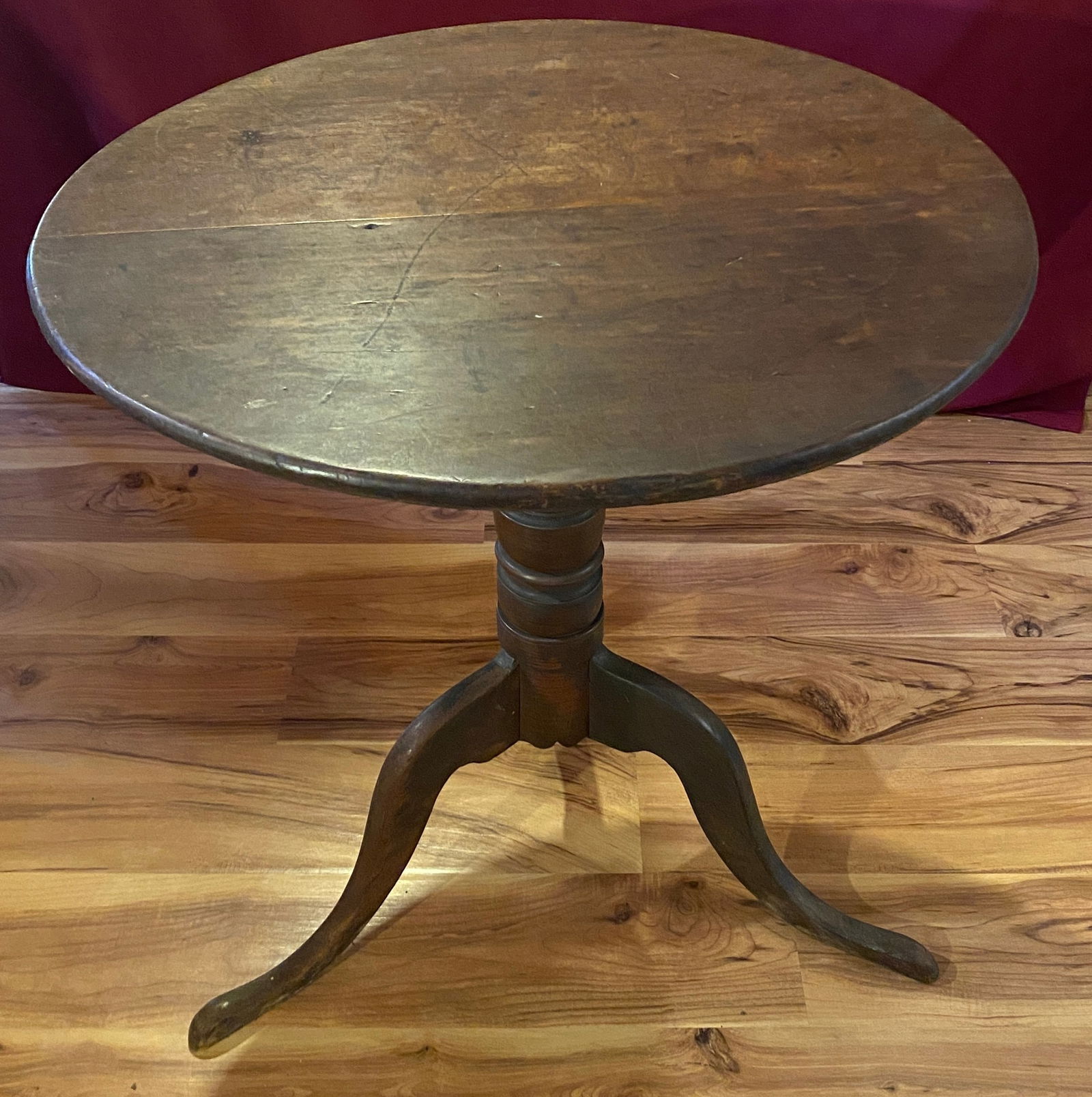 Antique Birdcage Tilt-Top Side Table - Absolutely NO Shipping: Antique Birdcage Tilt-Top Side Table - Absolutely NO Shipping