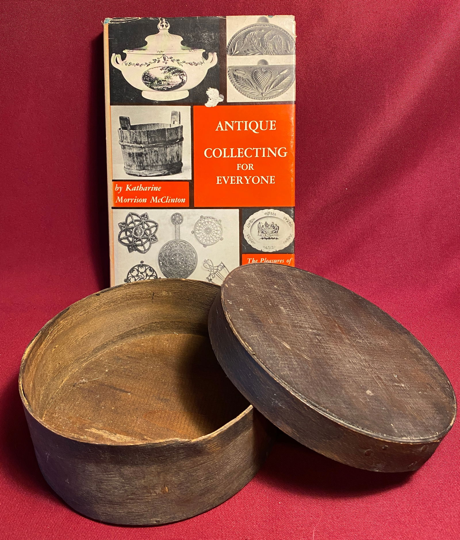 Pantry Box with Lid & 'Antique Collecting for Everyone': Pantry Box with Lid & 'Antique Collecting for Everyone'