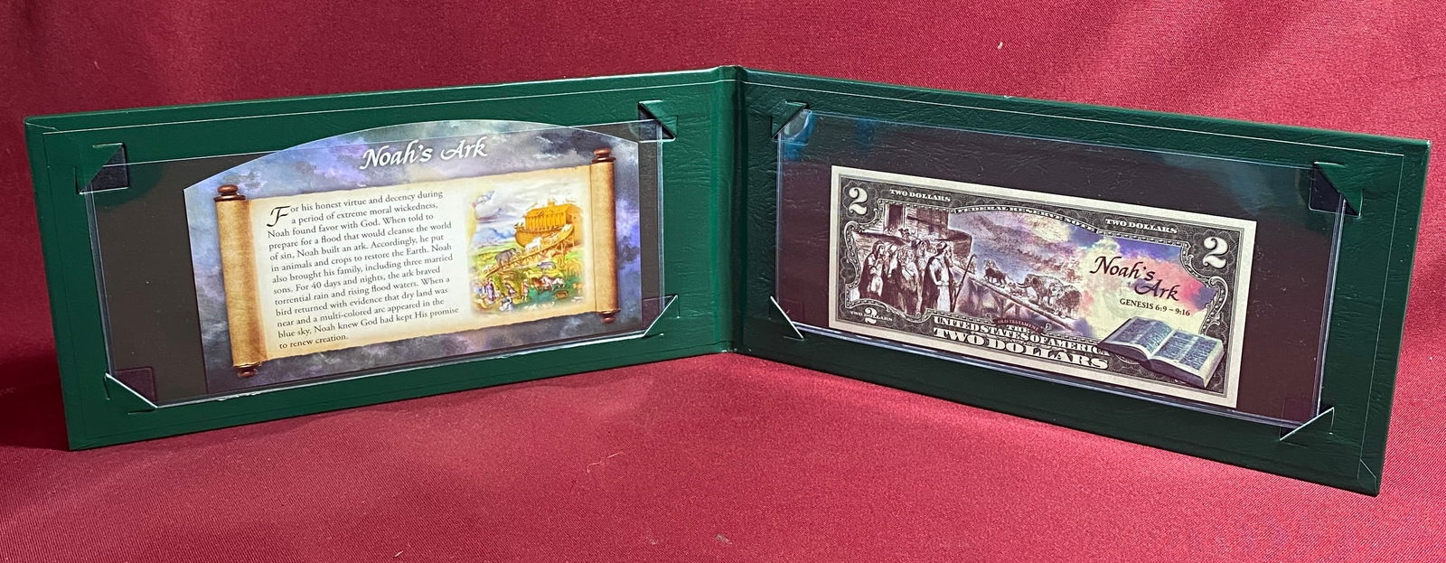 Littleton Noah's Ark Two Dollar Bill: Littleton Noah's Ark Two Dollar Bill