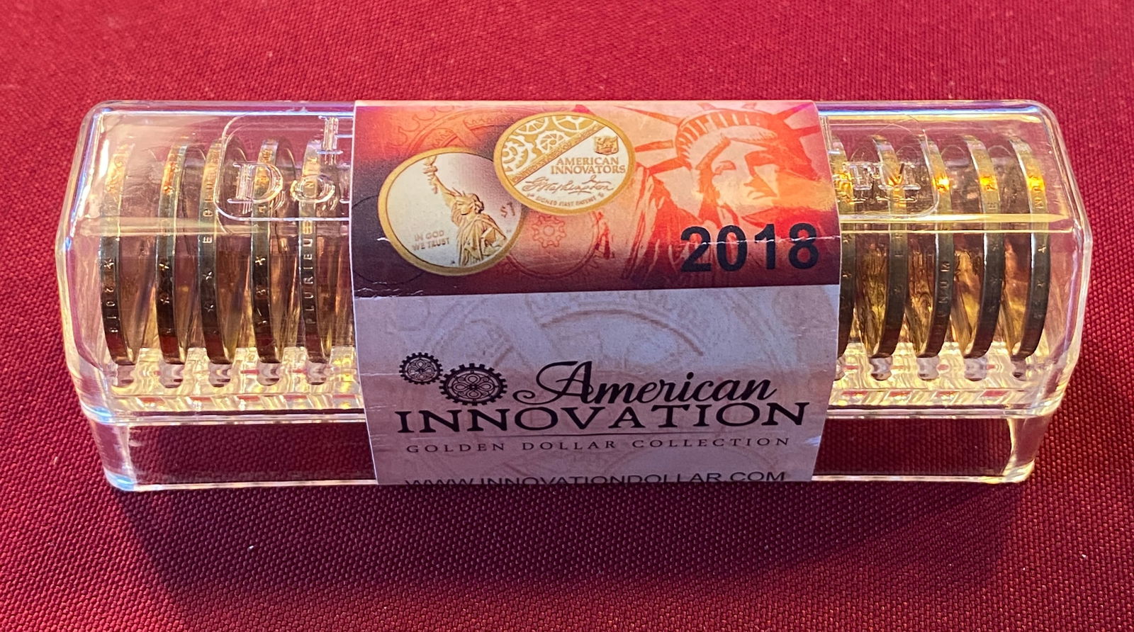 2018 American Innovation Golden Dollar Collection - Certified Uncirculated - Denver & Philadelphia (1 of 6)