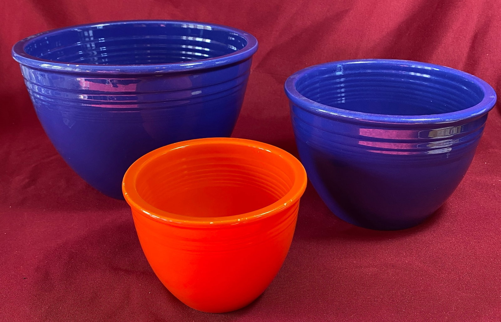 Nesting Set of Fiesta Bowls: Nesting Set of Fiesta Bowls