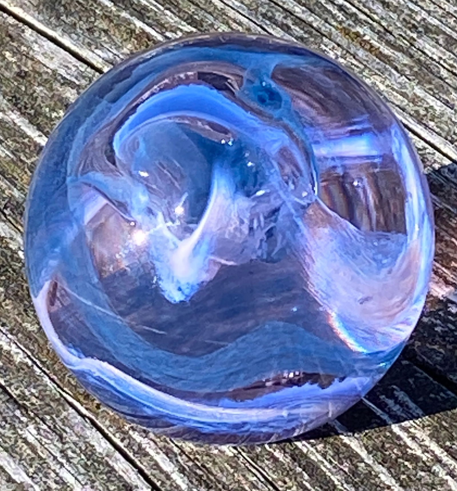 Artist Glass Paperweight - Marked 'C II' (1 of 6)