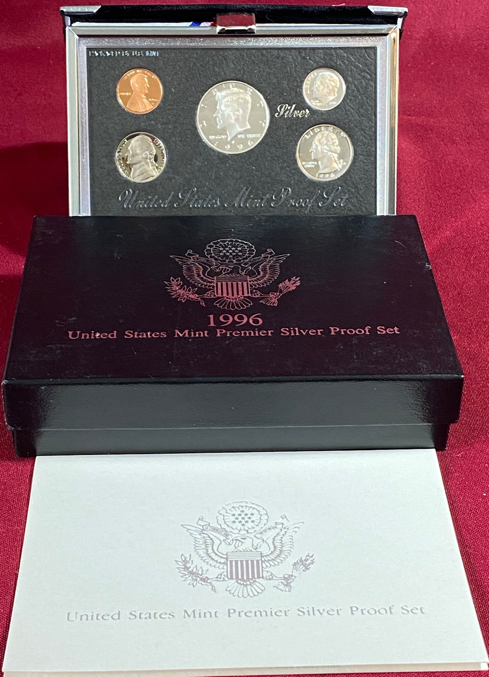 1996 U.S. Mint Premier Silver Proof Set (1 of 3)