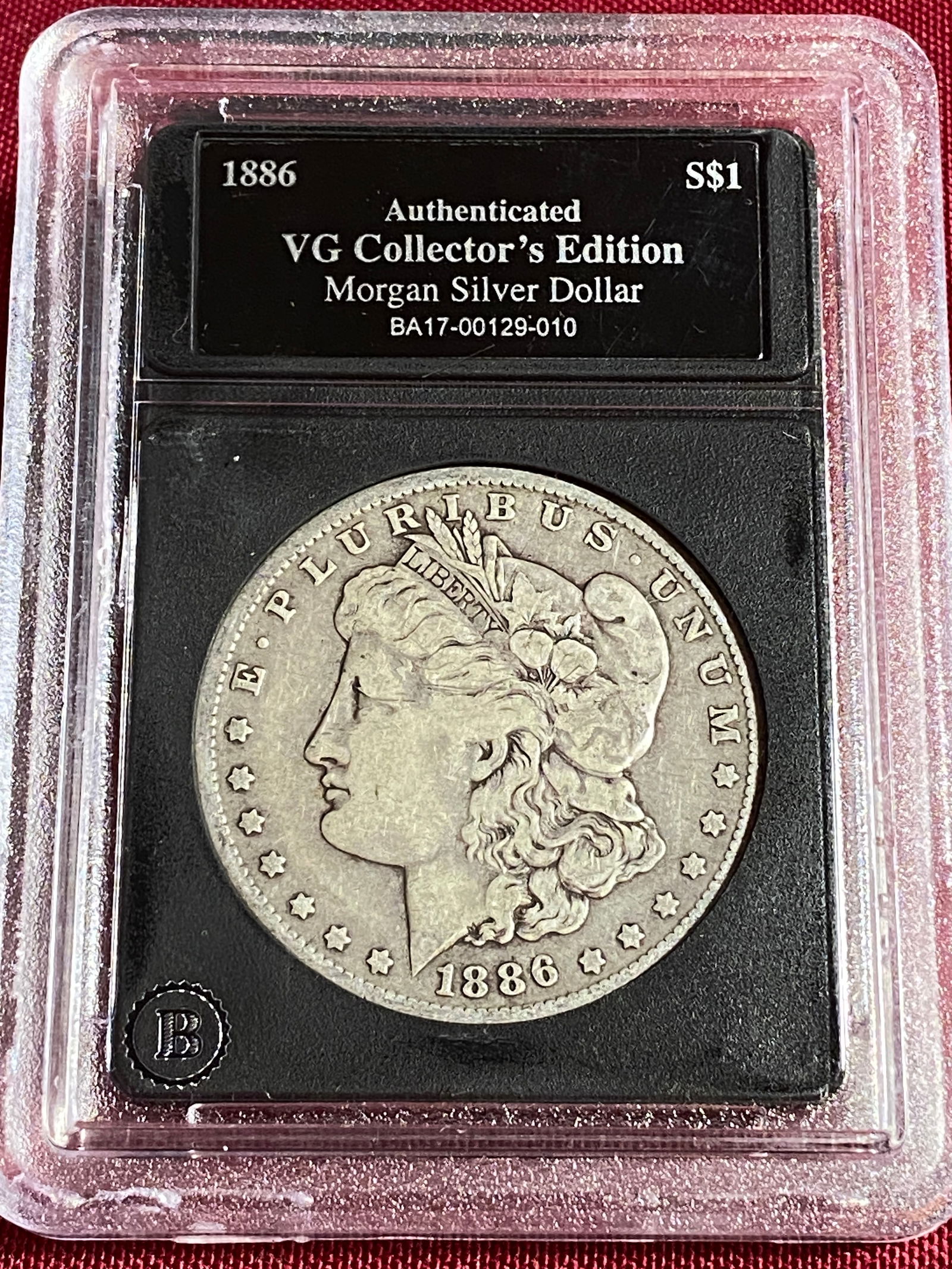1886-O Morgan Silver Dollar - Authenticated - VG Collector's Edition (1 of 3)
