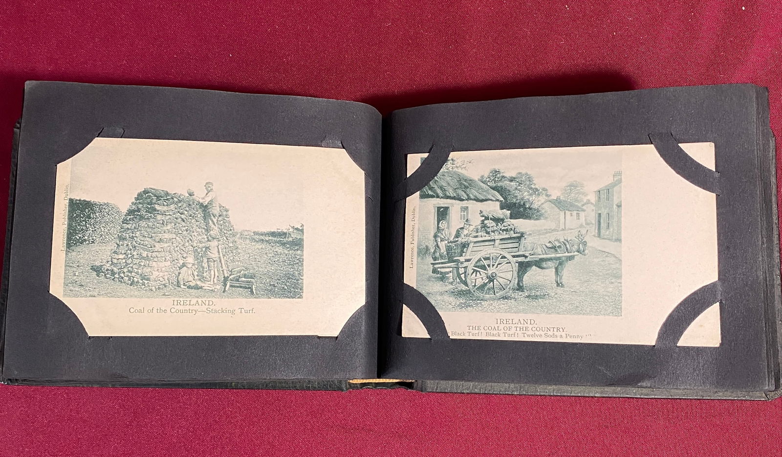 Album of Older Foreign Postcards - Album Half Full: Album of Older Foreign Postcards - Album Half Full