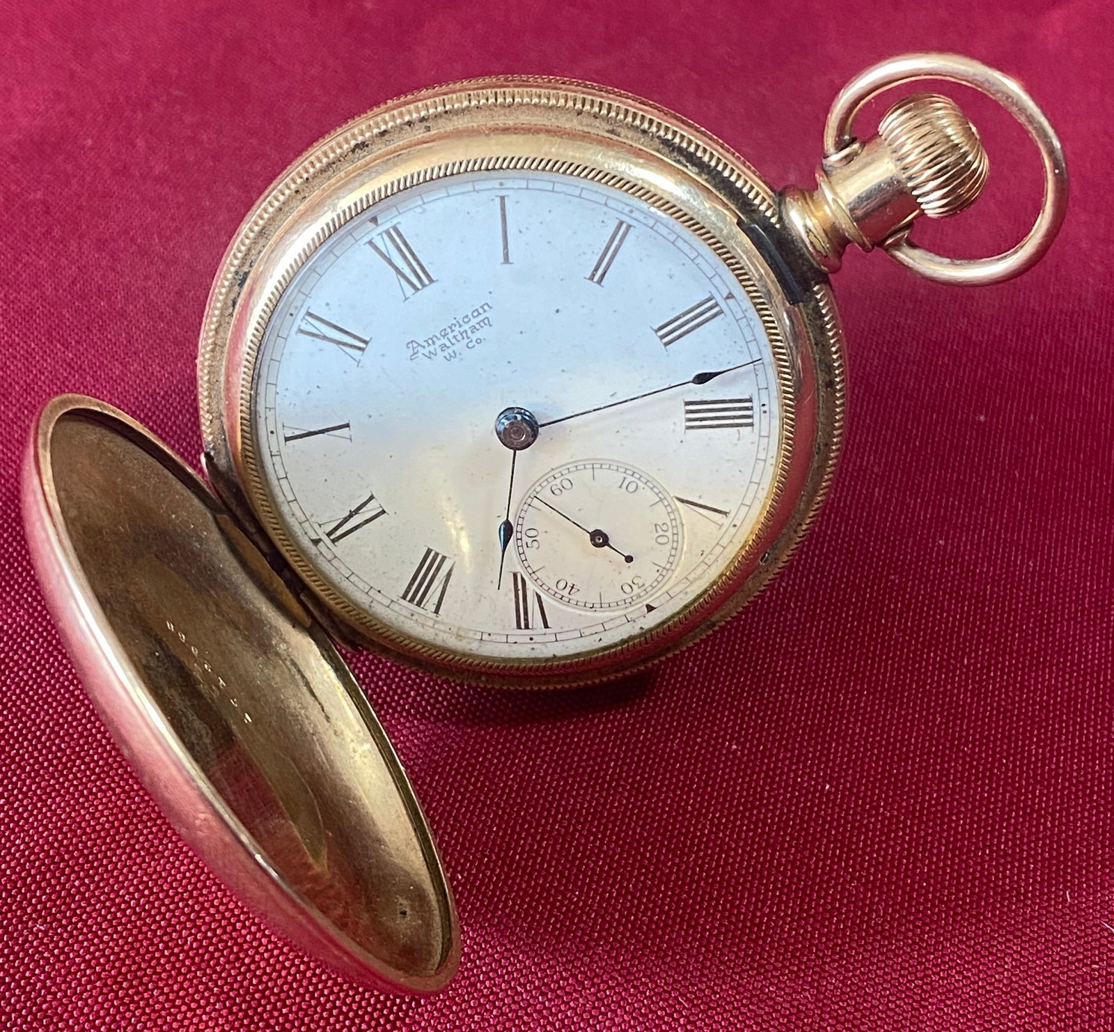 Antique Pocket Watch American Waltham Co. #1712558, 4501981, 12558: Antique Pocket Watch American Waltham Co. #1712558, 4501981, 12558