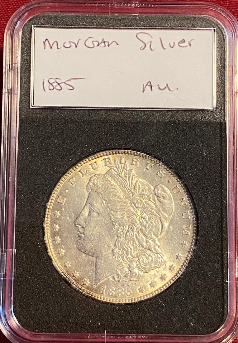 1885 Morgan Silver Dollar: 1885 Morgan Silver Dollar