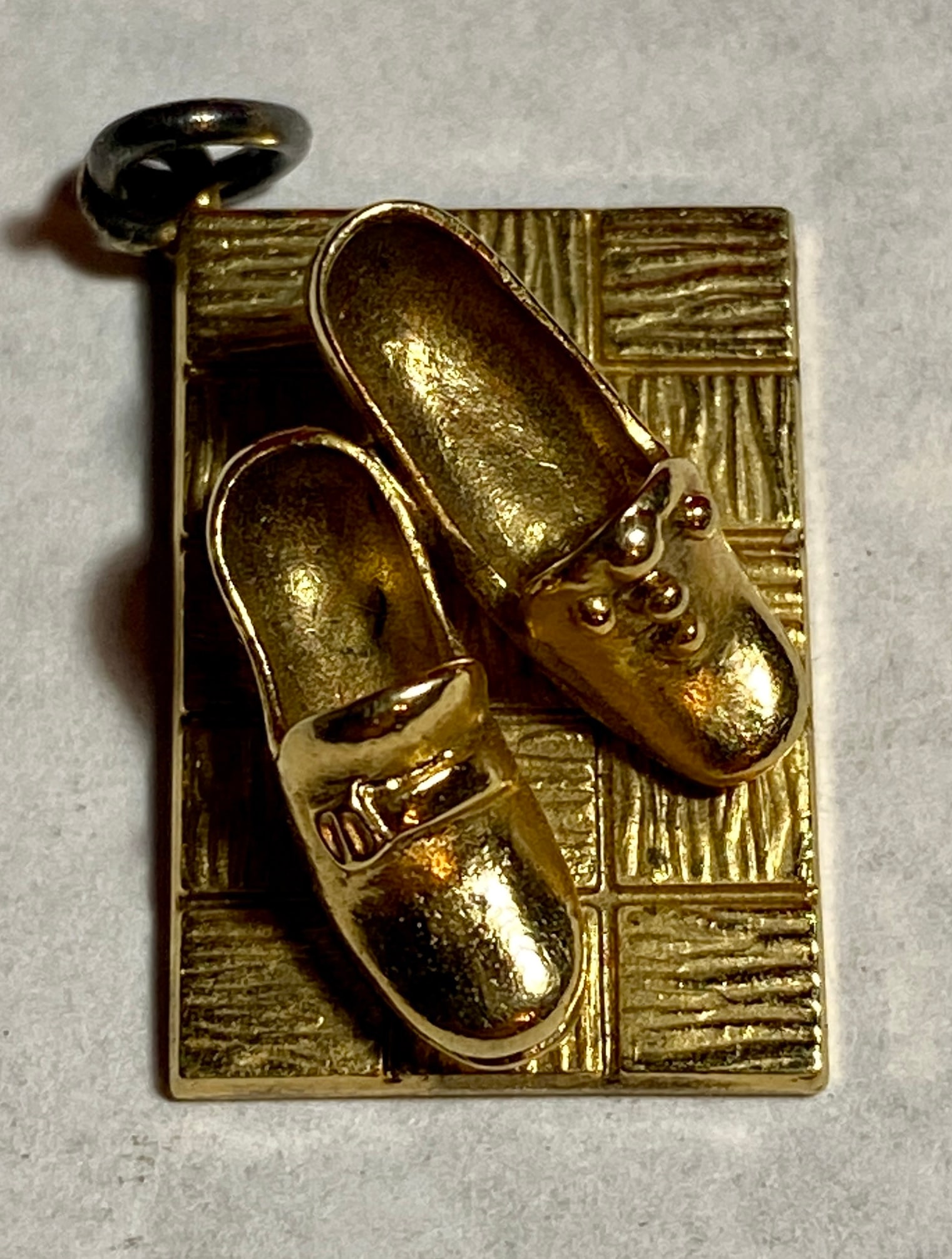Anson Sterling Silver Charm of Ladies Shoes - 6.68 Grams: Anson Sterling Silver Charm of Ladies Shoes - 6.68 Grams