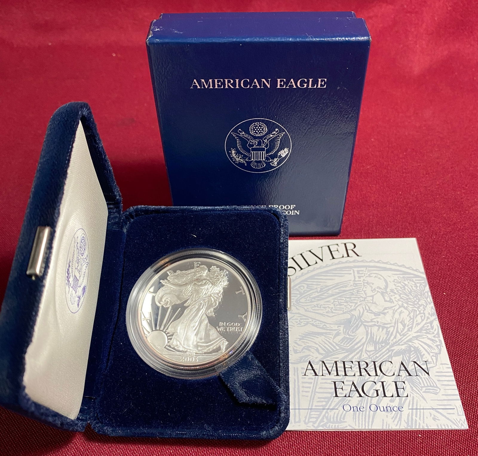 2003-W One Ounce Proof Silver Eagle (1 of 4)