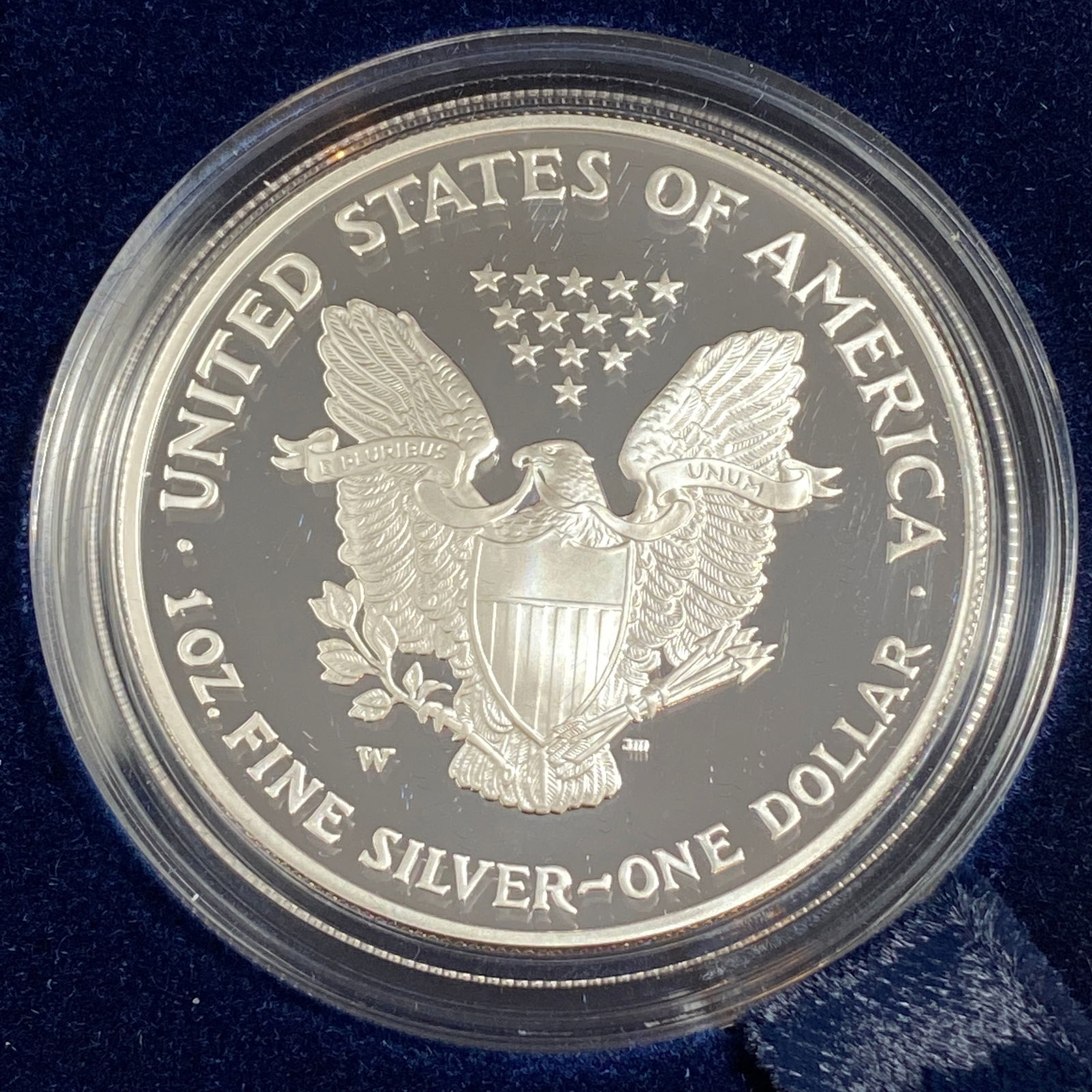 2003-W One Ounce Proof Silver Eagle - 4