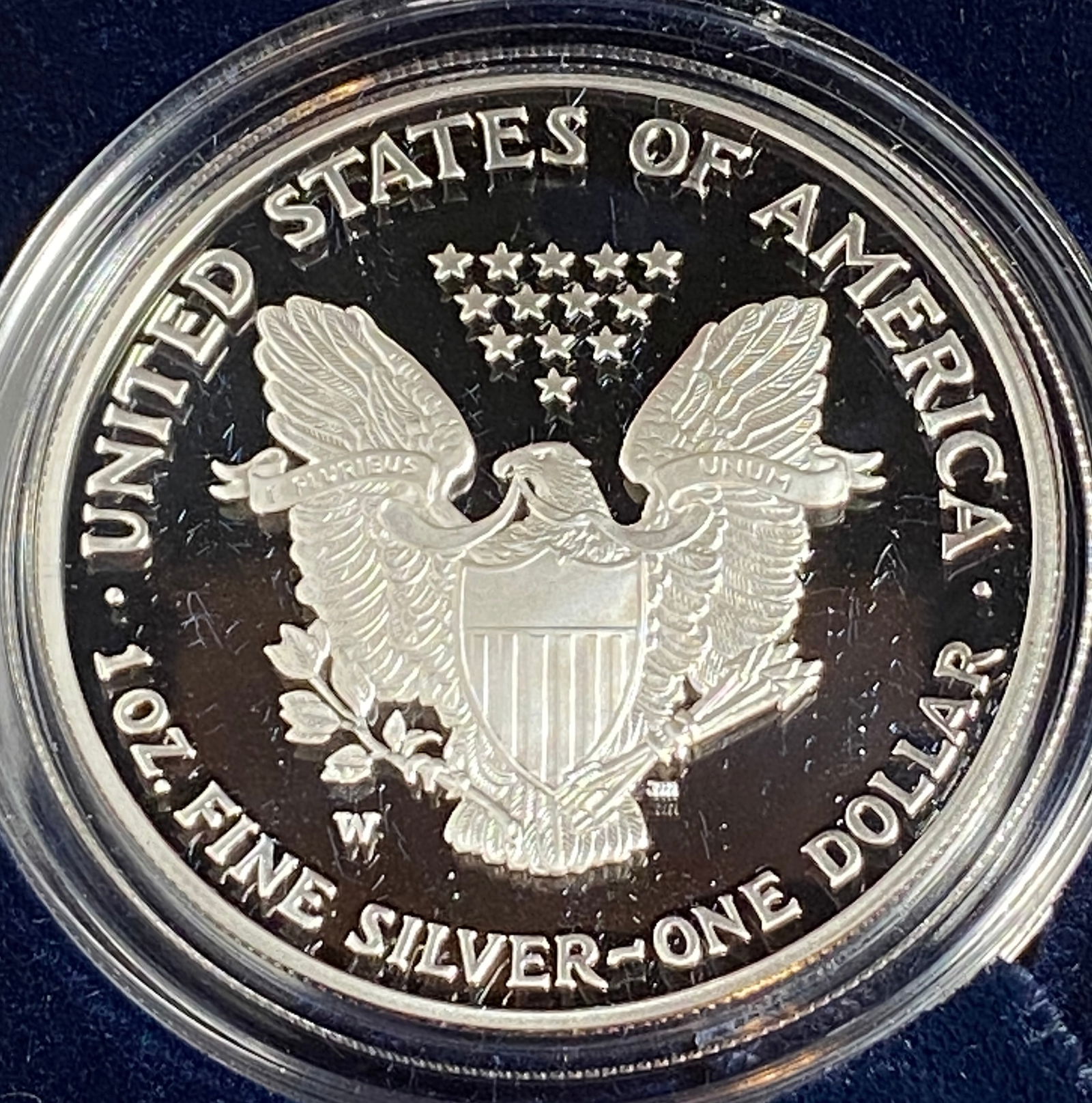 2004-W One Ounce Proof Silver Eagle - 4