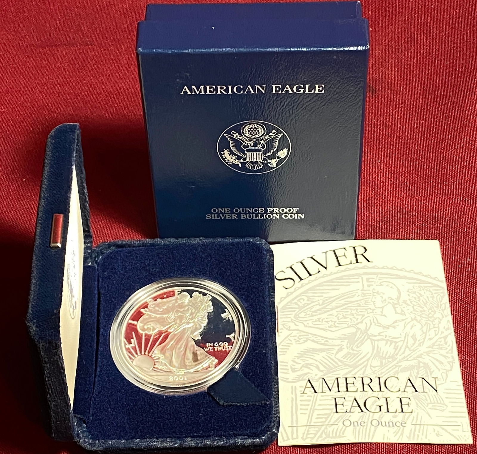 2001-W One Ounce Proof Silver Eagle (1 of 4)