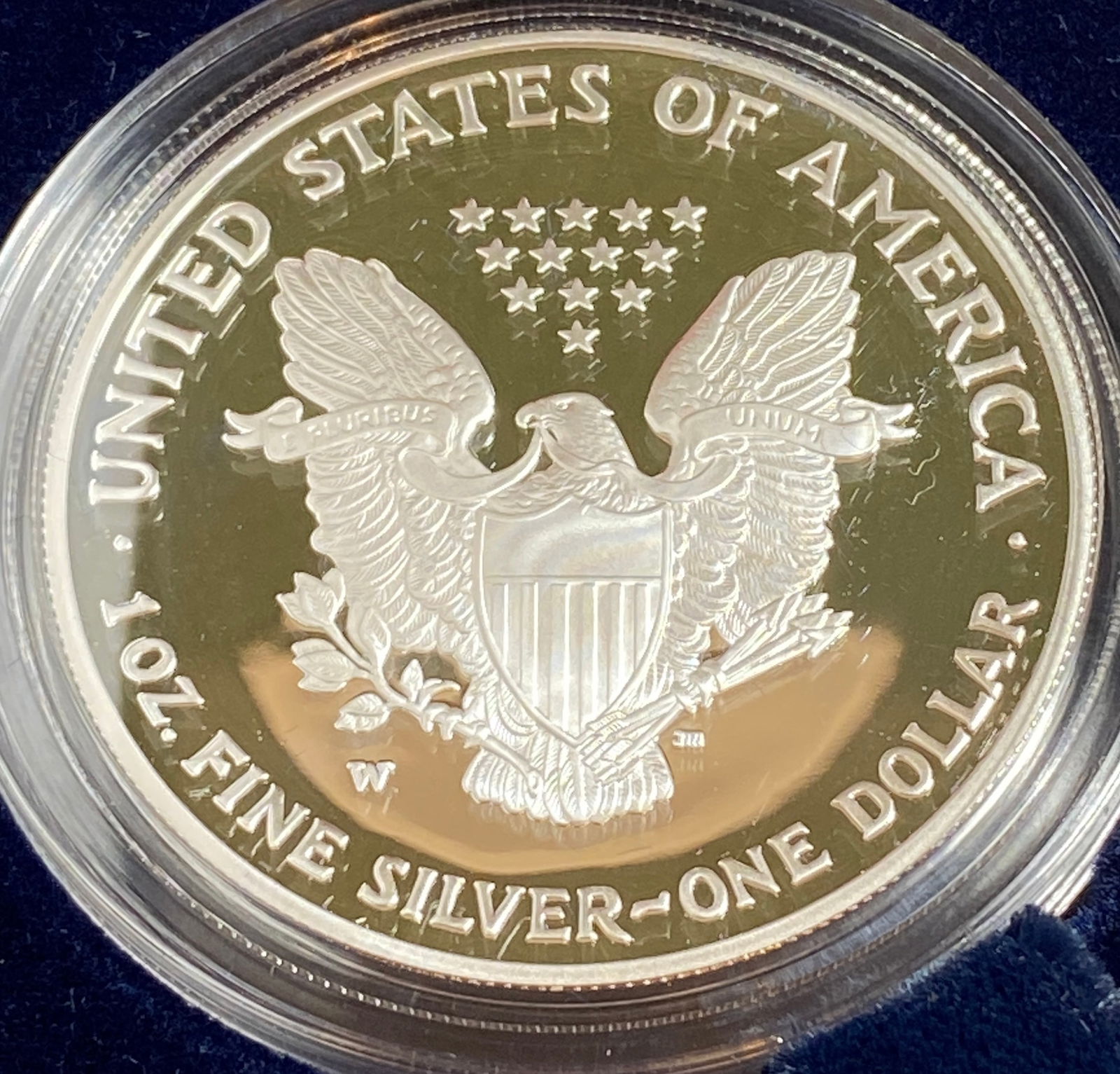 2004-W One Ounce Proof Silver Eagle - 4