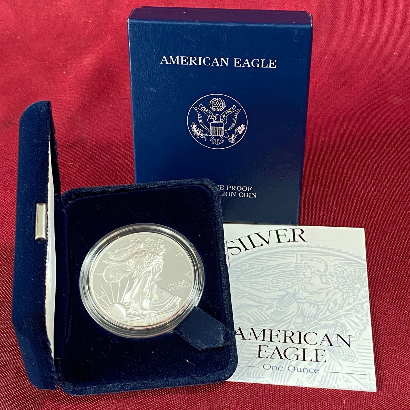 2003-W One Ounce Proof Silver Eagle (1 of 4)