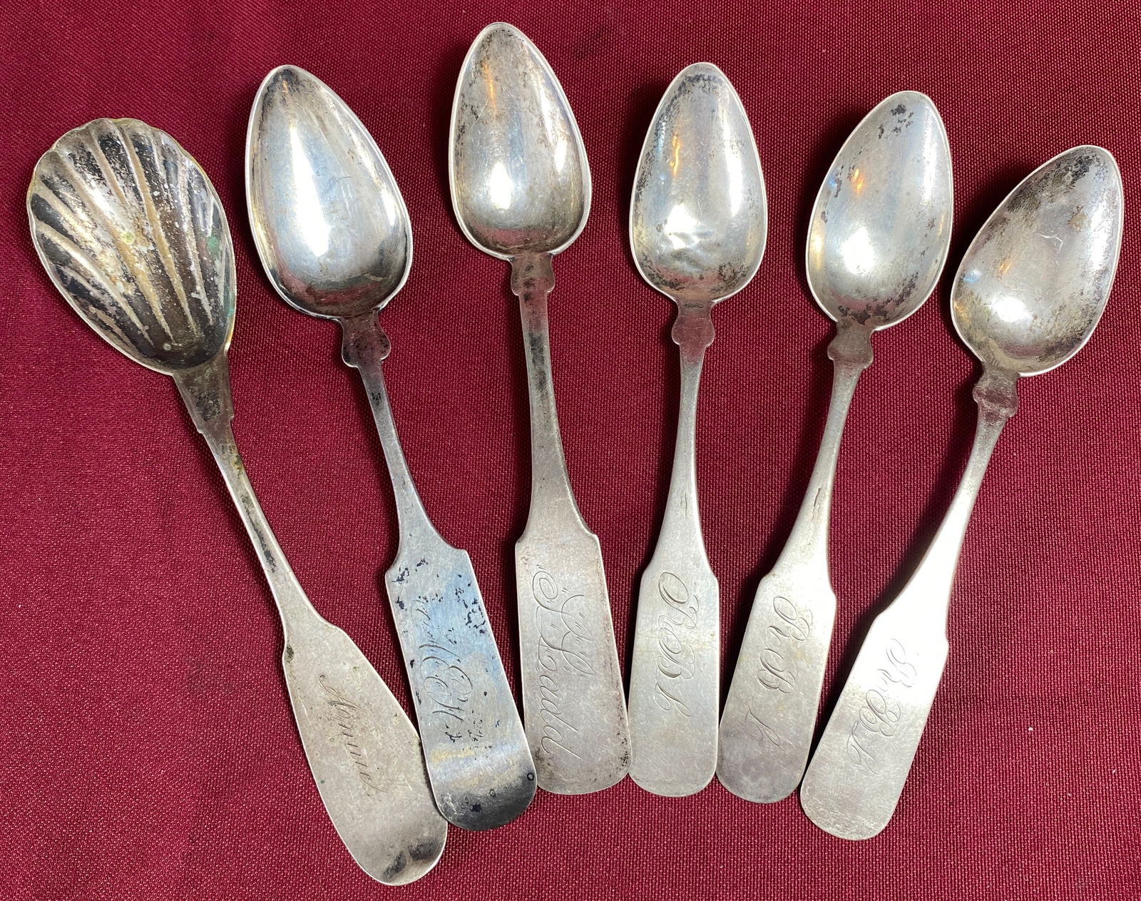 Six Coin Silver Spoons - 96 Grams (1 of 6)