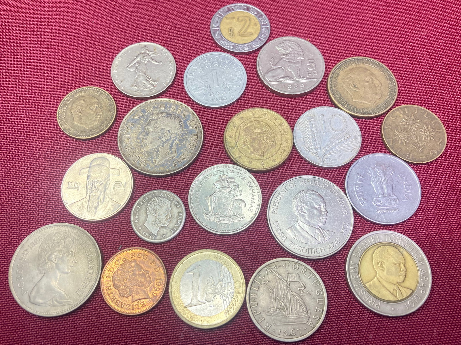 Older Foreign Coins & Tokens - Some Possible Silver (1 of 2)