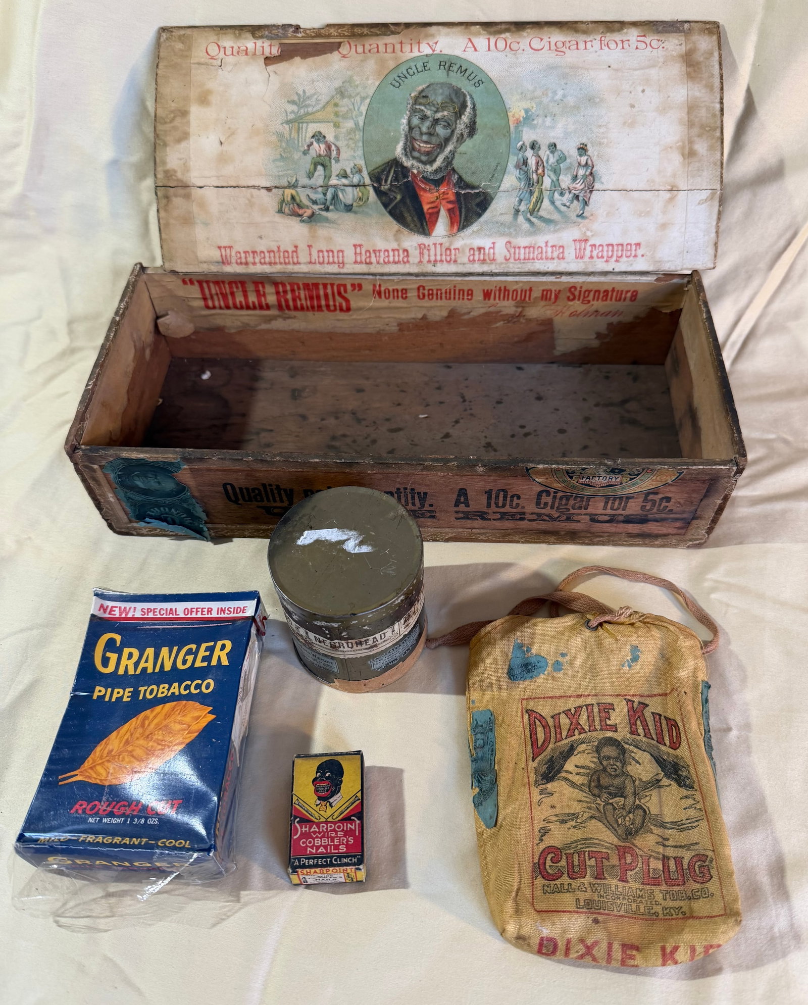 Assorted Tobacco Related Advertisement Items - Black Americana, Etc. (1 of 3)