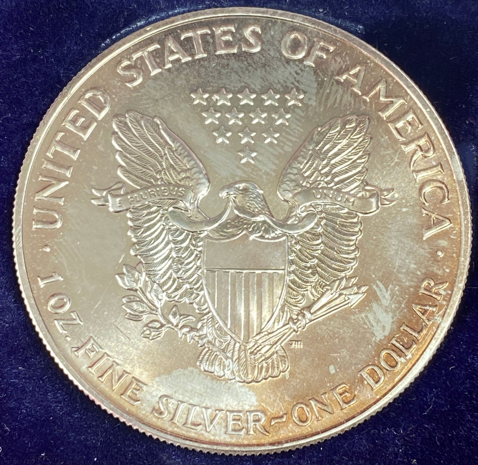 1990 One Ounce Proof Silver Eagle - 3