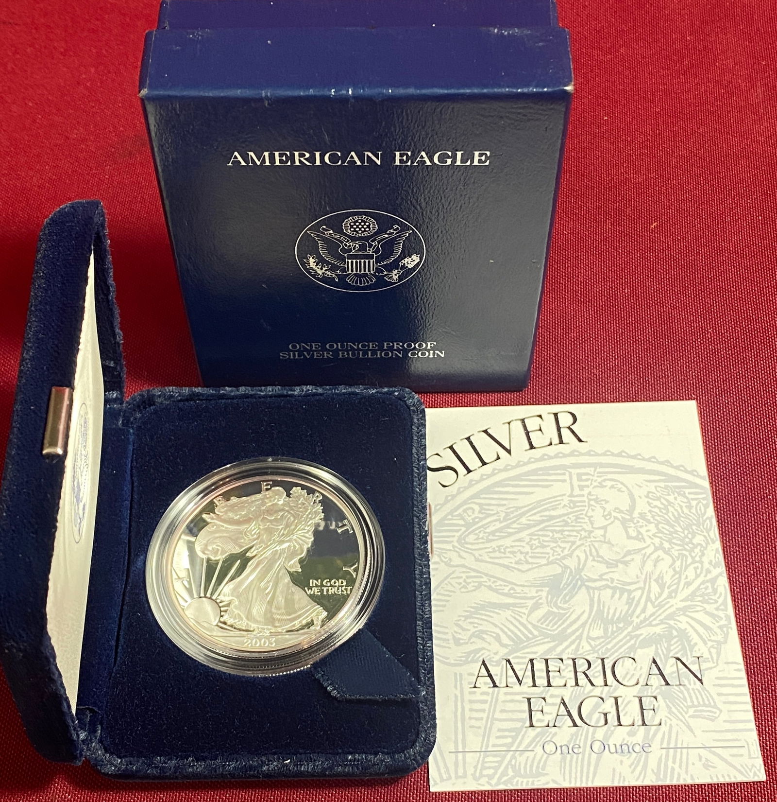2003-W One Ounce Proof Silver Eagle (1 of 4)