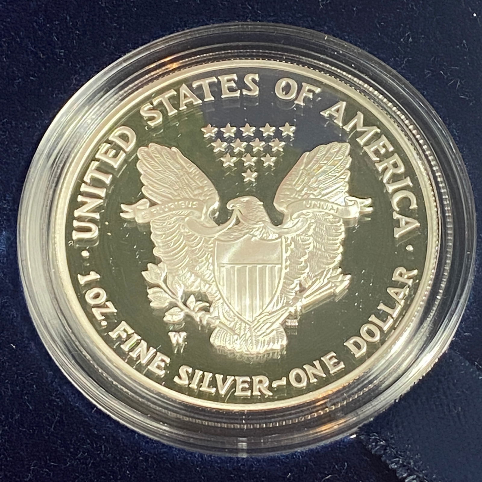 2003-W One Ounce Proof Silver Eagle - 4