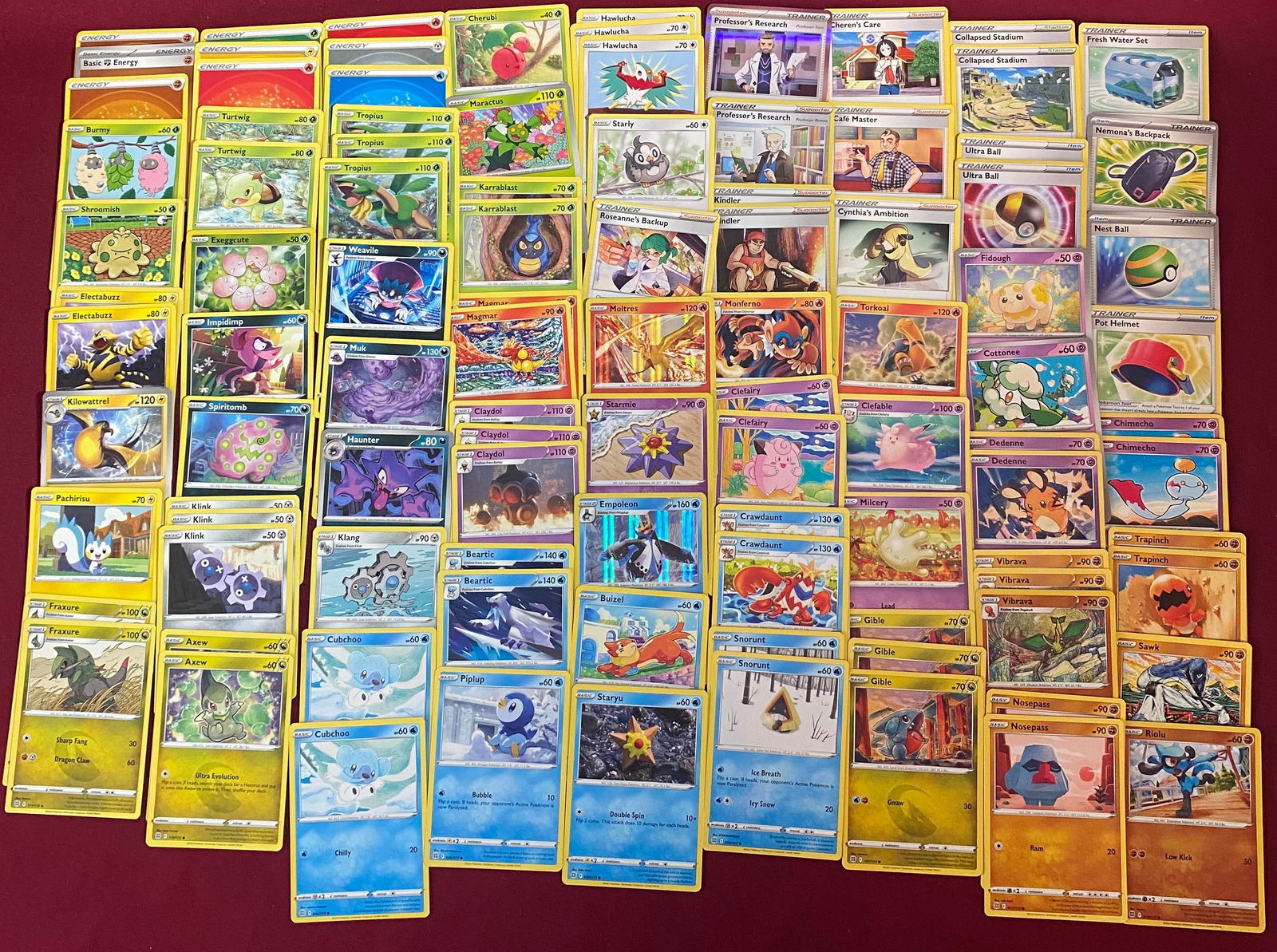 Assortment of Pokemon Cards (1 of 7)