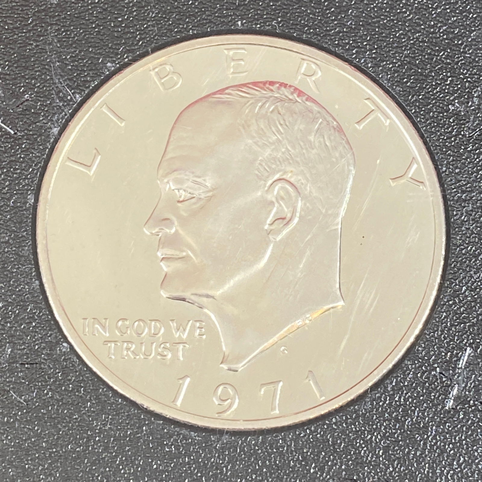 1971 Proof Eisenhower Silver Dollar - 2