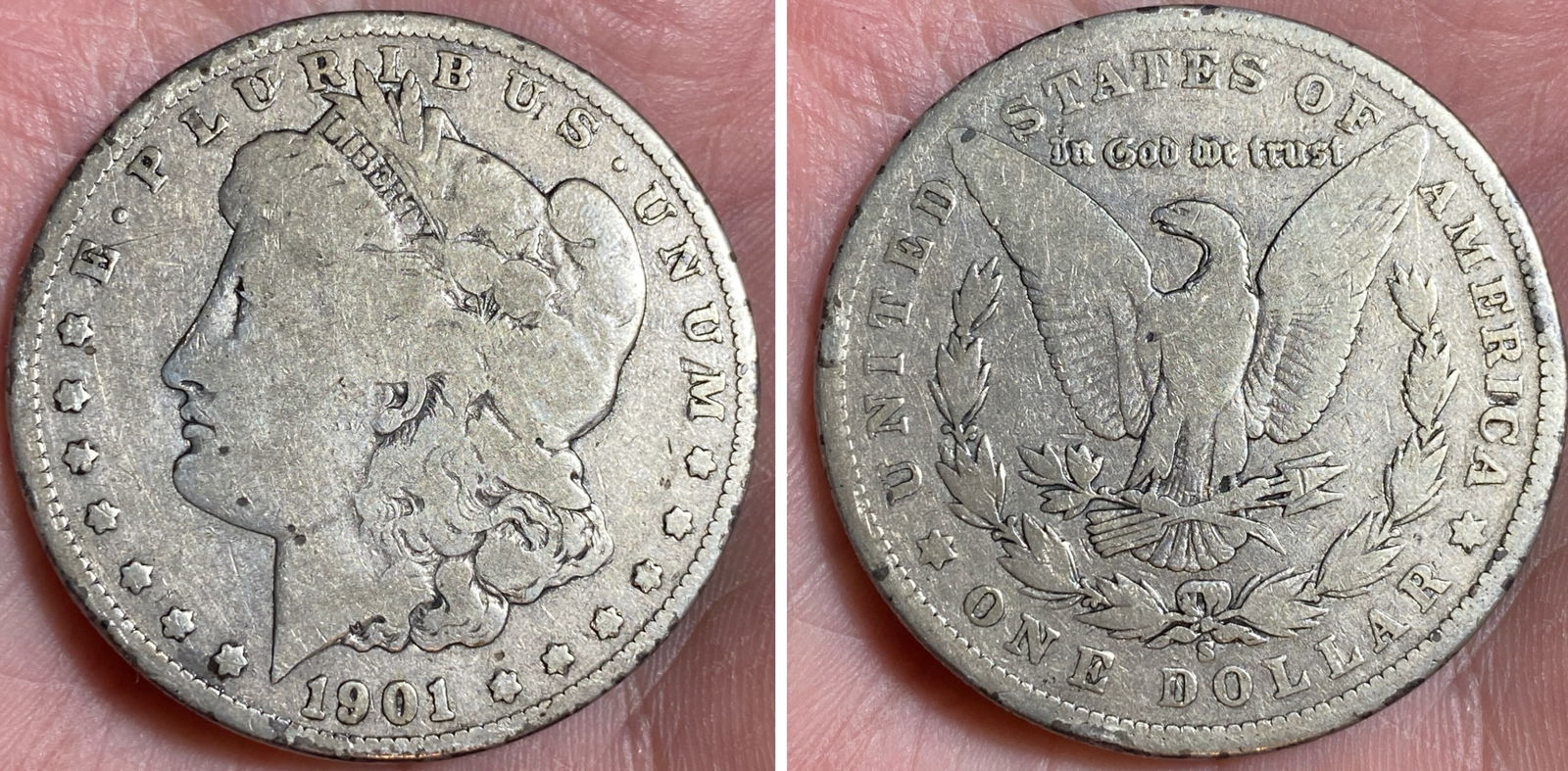 1901-S Morgan Silver Dollar (1 of 4)