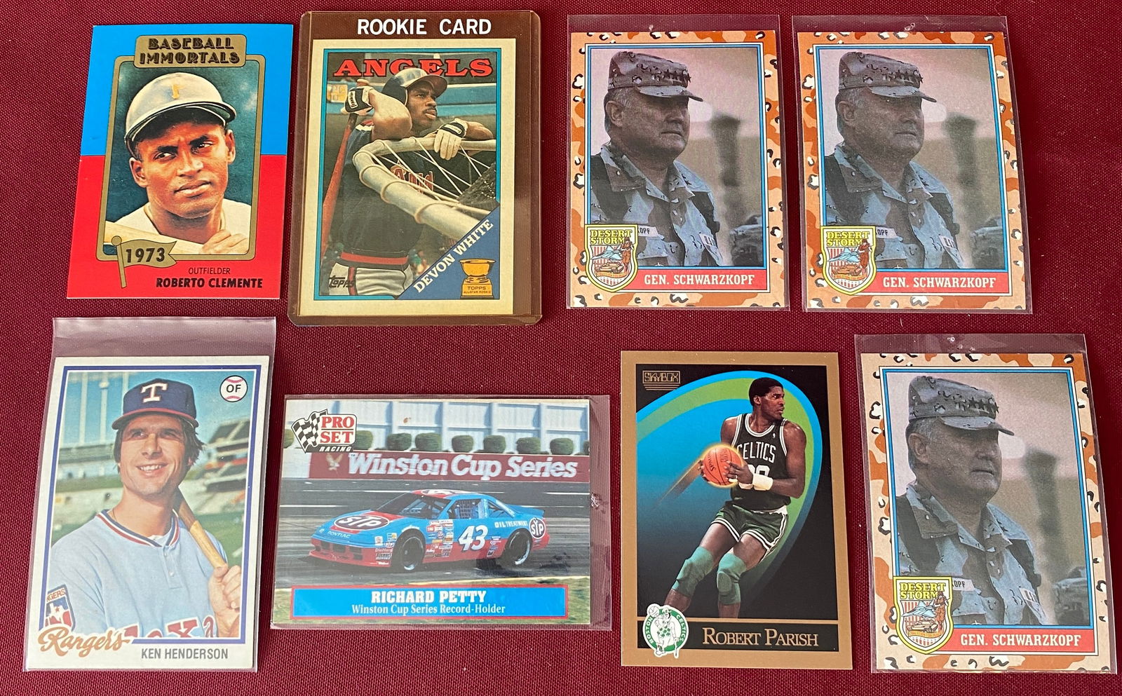 Various Collectible Cards - Desert Storm, Baseball, Etc. (1 of 4)